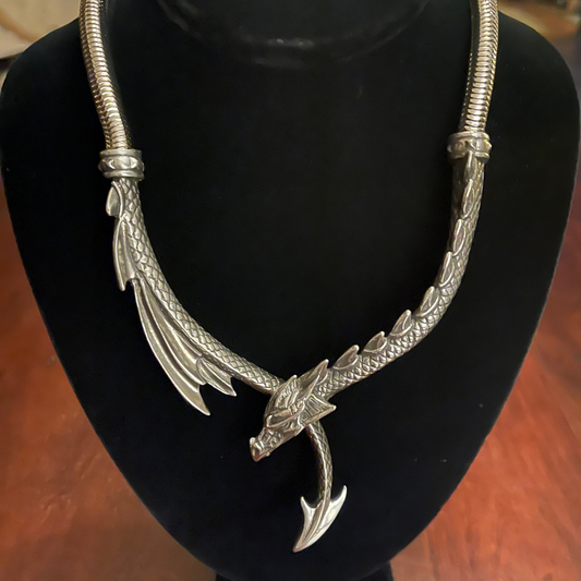 DRAGON'S LURE NECKLACE Shrine of Hollywood Jewelry - necklace Dragon necklace Jewelry - Necklaces and Chokers