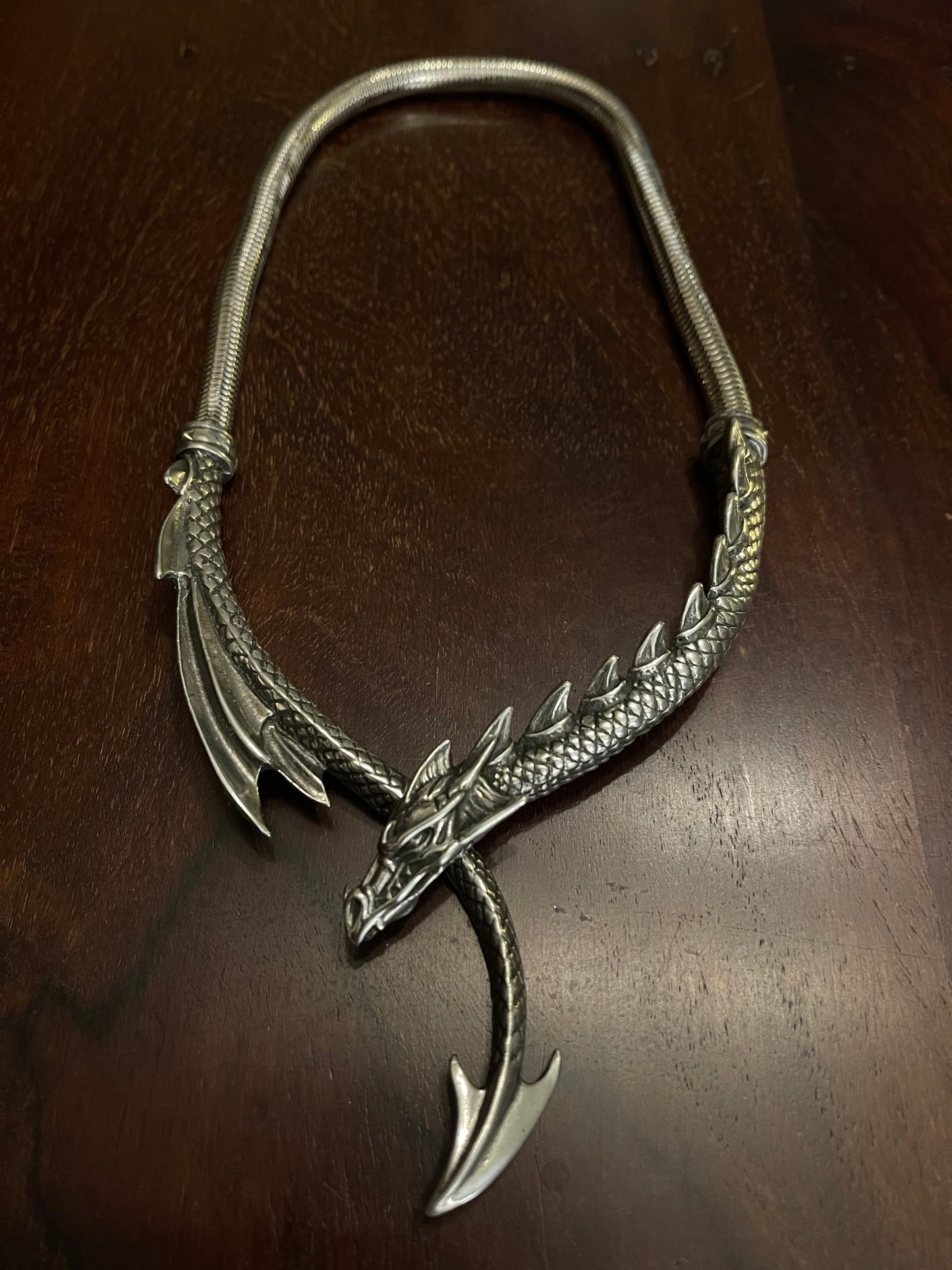 DRAGON'S LURE NECKLACE Shrine of Hollywood Jewelry - necklace Dragon necklace Jewelry - Necklaces and Chokers