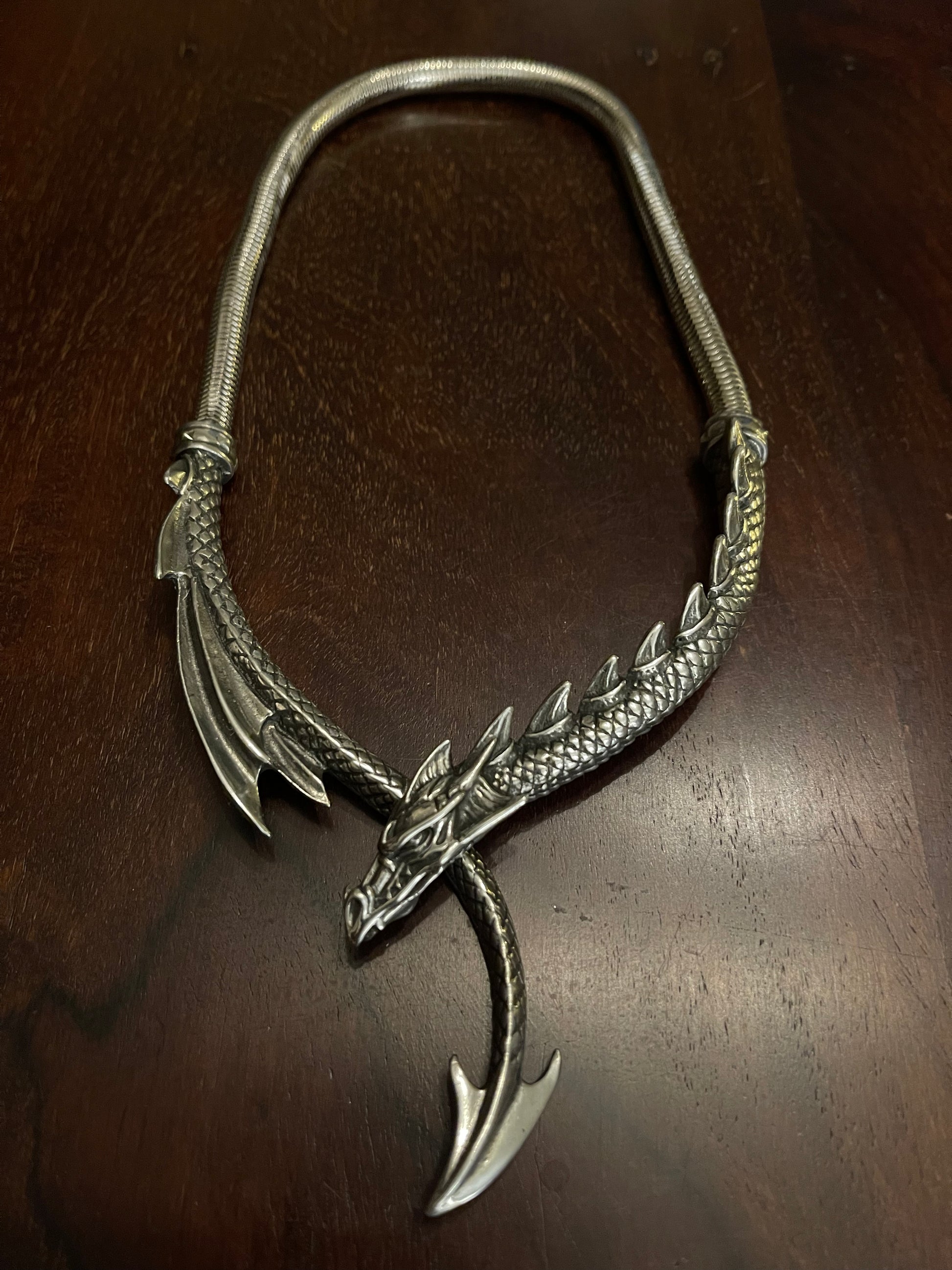 DRAGON'S LURE NECKLACE Shrine of Hollywood Jewelry - necklace Dragon necklace Jewelry - Necklaces and Chokers