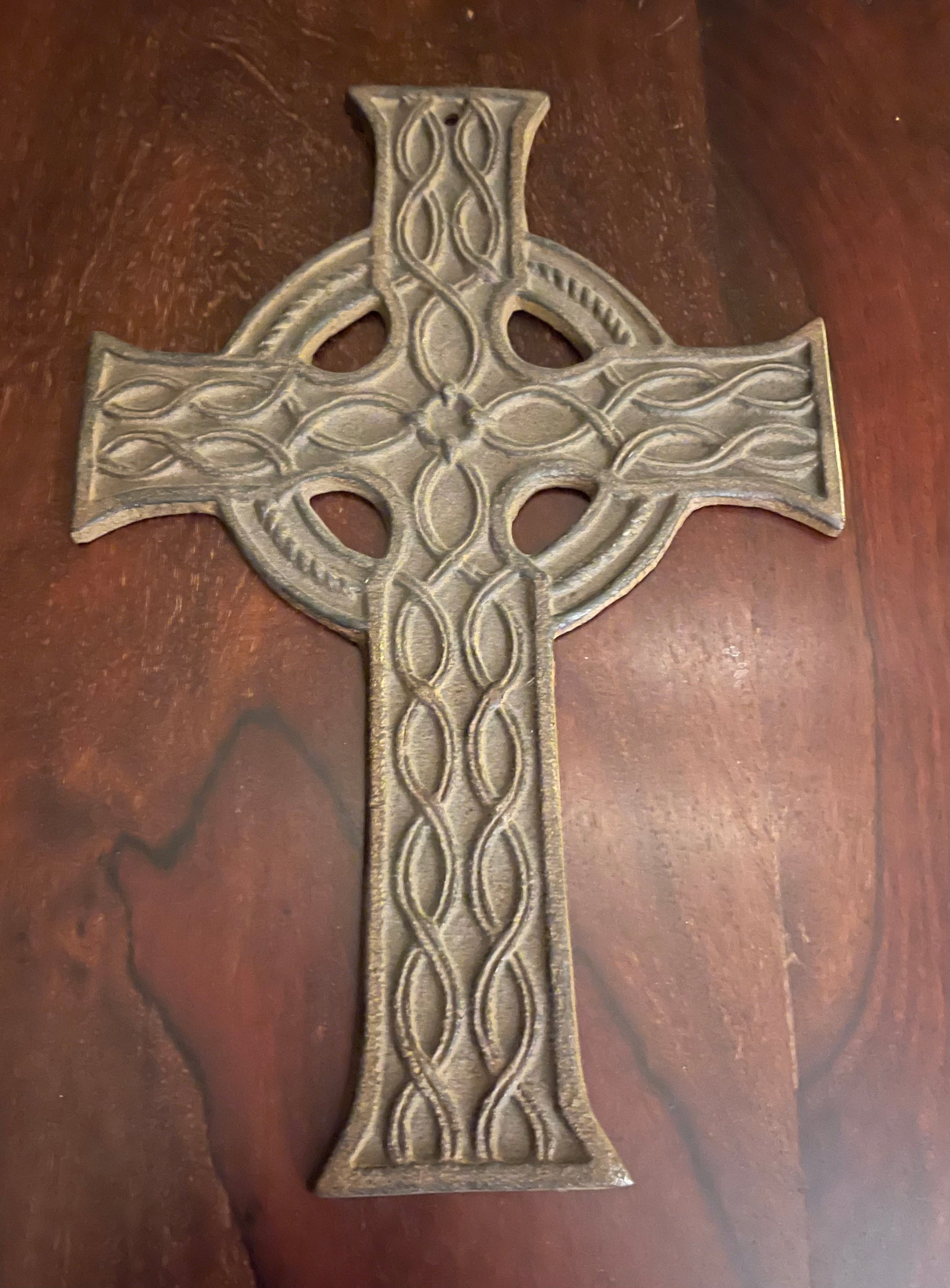 CELTIC WALL CROSS Shrine of Hollywood Decor Treasures and Relics