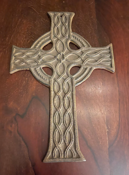 CELTIC WALL CROSS Shrine of Hollywood Decor Treasures and Relics