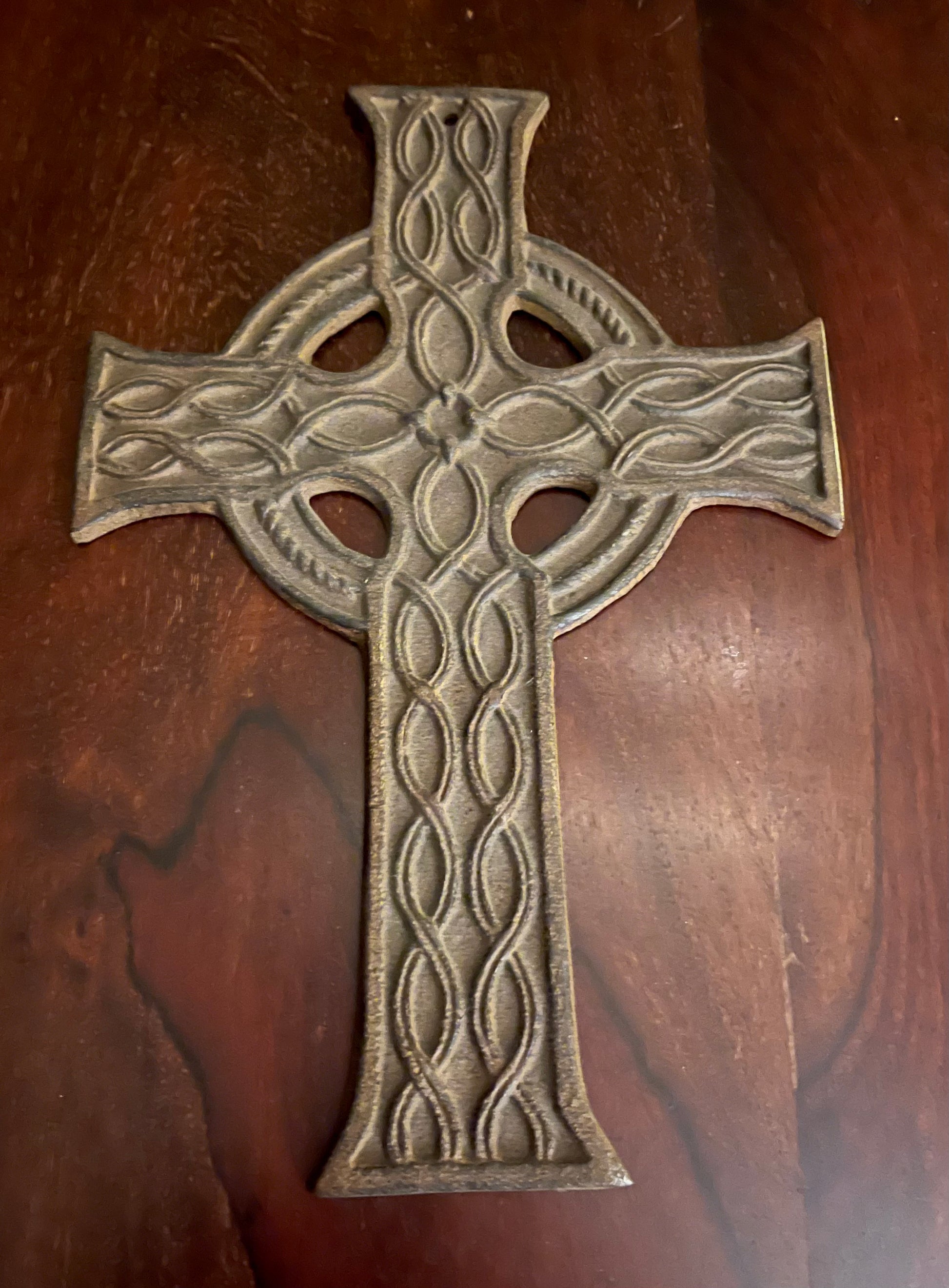 CELTIC WALL CROSS Shrine of Hollywood Decor Treasures and Relics