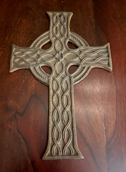 CELTIC WALL CROSS Shrine of Hollywood Decor Treasures and Relics