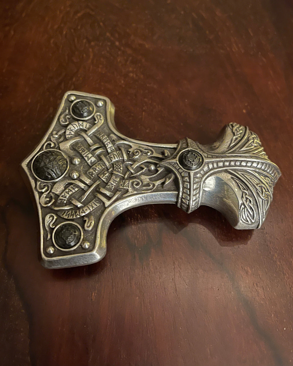 THOR'S HAMMER BELT BUCKLE