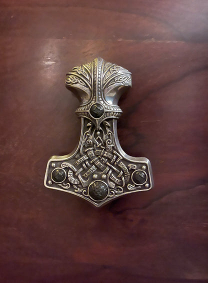 THOR'S HAMMER BELT BUCKLE Shrine of Hollywood belt buckle Jewelry - Necklaces and Chokers Treasures and Relics