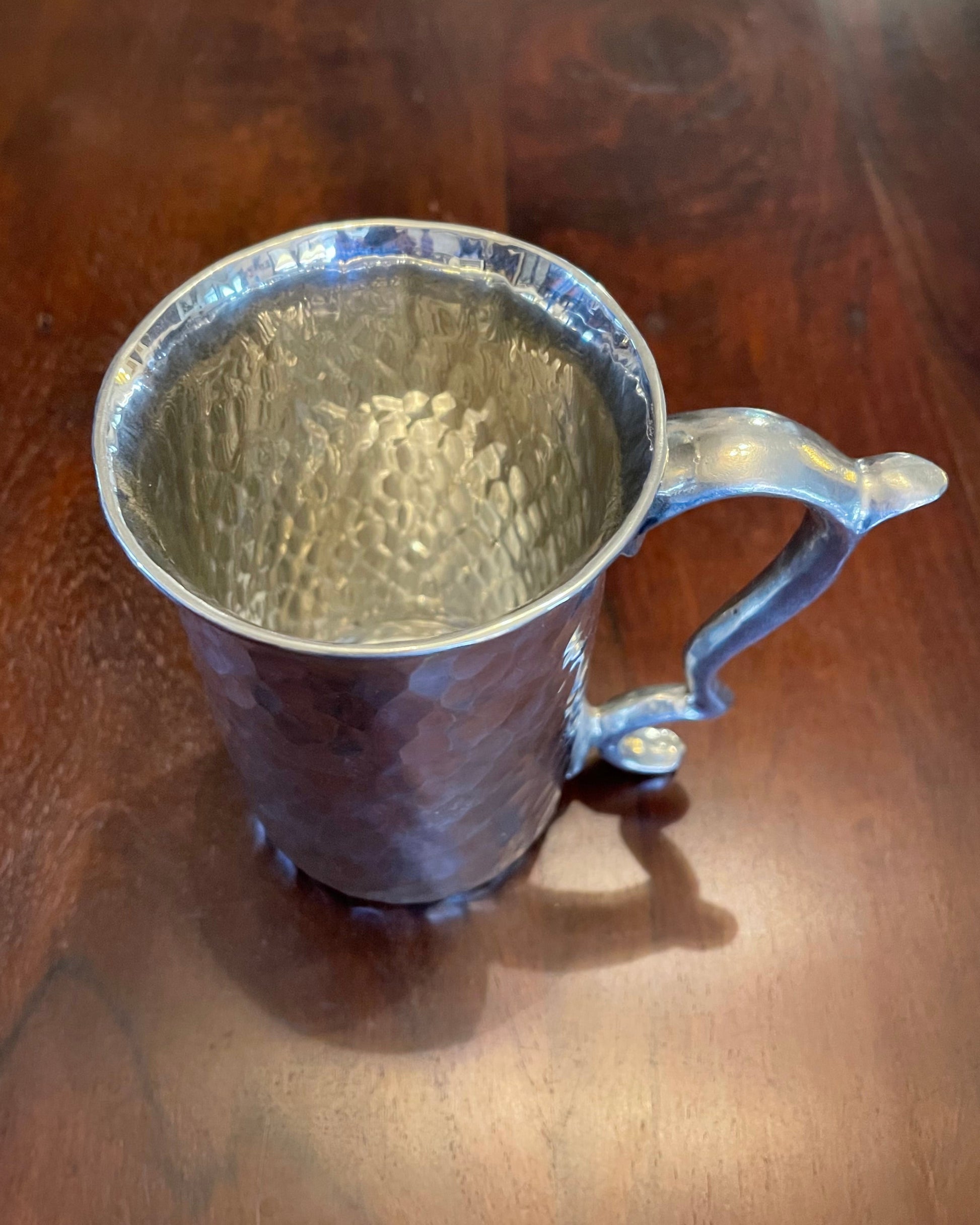 TRADITIONAL PEWTER RENAISSANCE MUG Shrine of Hollywood Mug Goblets and Glassware