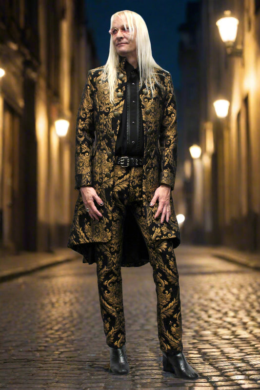 ORDER OF THE DRAGON COAT - GOLD/BLACK TAPESTRY