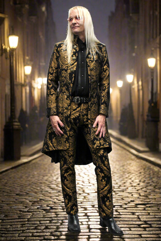 ORDER OF THE DRAGON COAT - GOLD/BLACK TAPESTRY