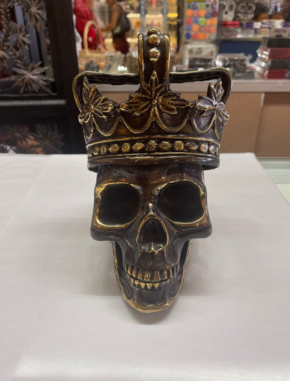 THE CROWNED SKULL - IMPERIAL CROWN Shrine of Hollywood skull art Treasures and Relics