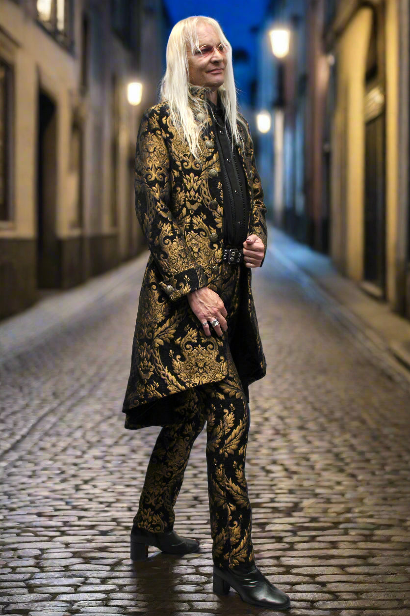ORDER OF THE DRAGON COAT - GOLD/BLACK TAPESTRY