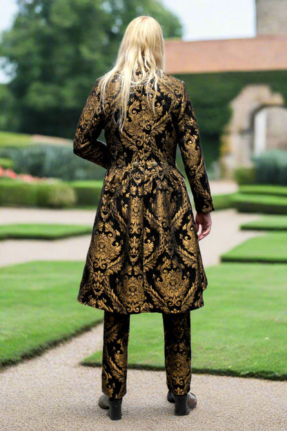 ORDER OF THE DRAGON COAT - GOLD/BLACK TAPESTRY