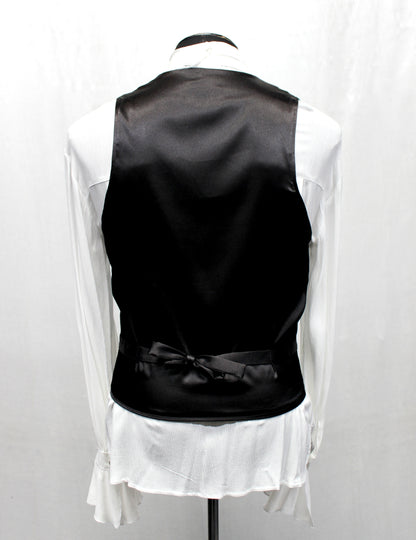 ARISTOCRAT VEST - TURQUOISE/GOLD Shrine of Hollywood vest aristocrat bridgerton burlesque vest goth Men's Vests Pirate vest vest victorian vest wedding