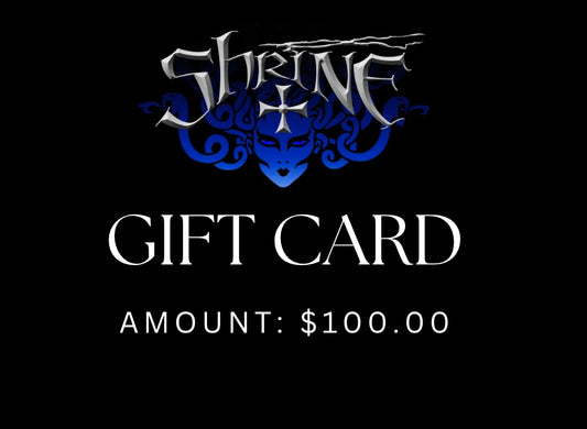 Shrine of Hollywood Shrine of Hollywood Gift Card $100.00 gift gift card Gift Certificates gifts