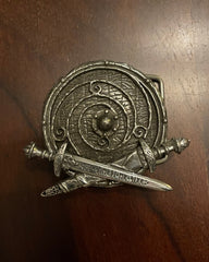 VIKING SHEILD BELT BUCKLE