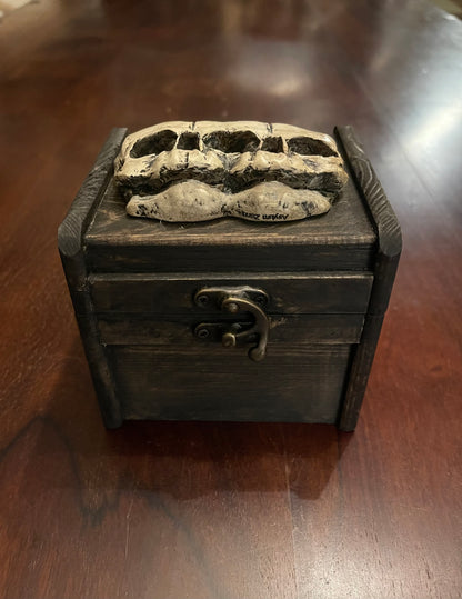 DOUBLE BABY SKULL BOX