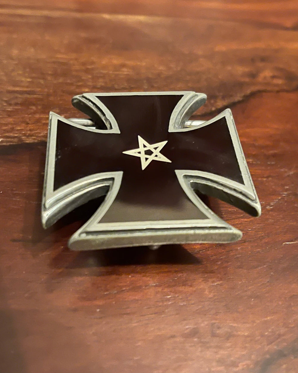 MALTESE CROSS BELT BUCKLE