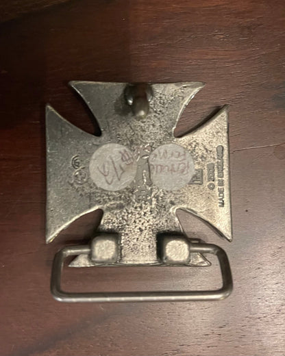MALTESE CROSS BELT BUCKLE