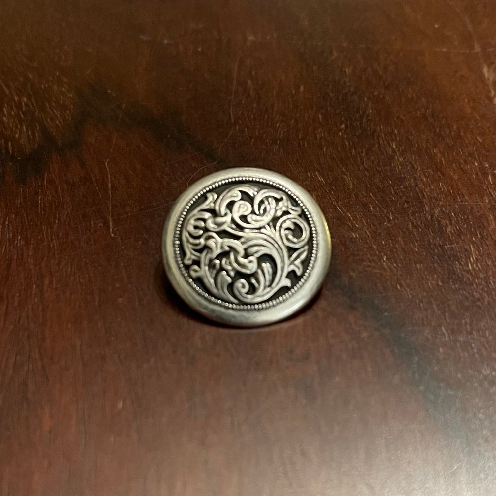 CELTIC LEAVES BUTTON - STYLE #1035 - One dozen
