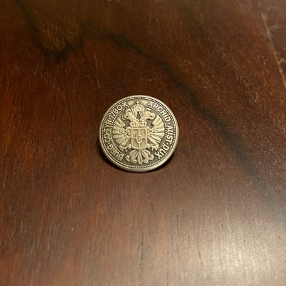 AUSTRIAN DOUBLE-HEADED EAGLE BUTTON