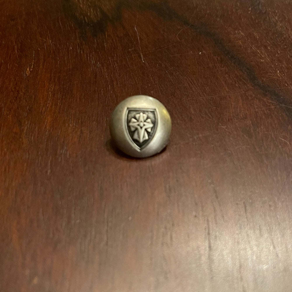 MEDIEVAL CROSS BUTTON - STYLE #4311 - SMALL SIZE