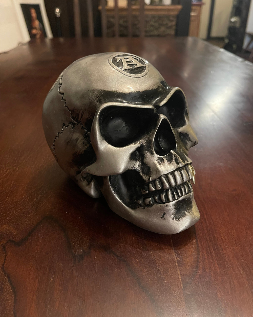 METALIZED ALCHEMIST SKULL