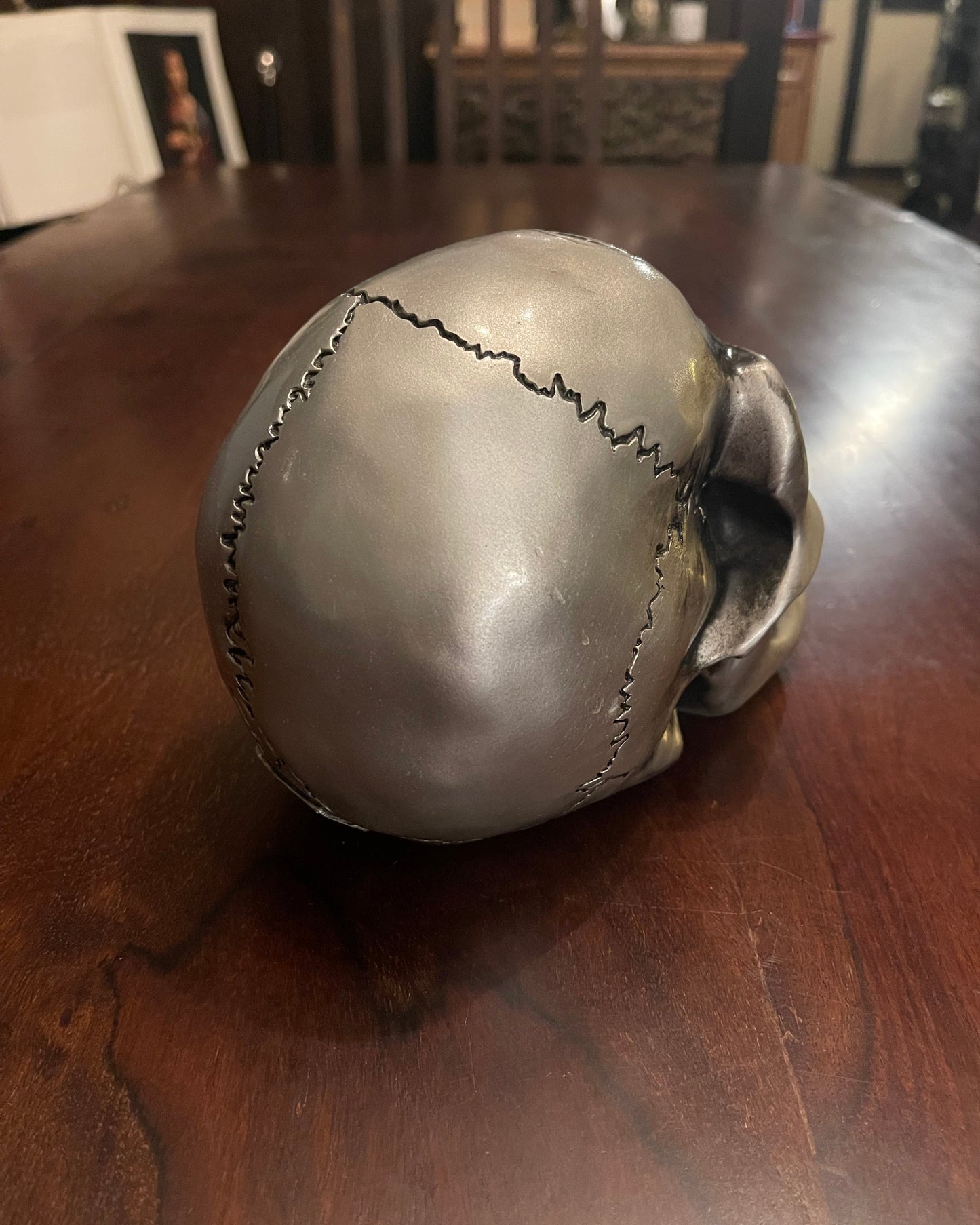 METALIZED ALCHEMIST SKULL