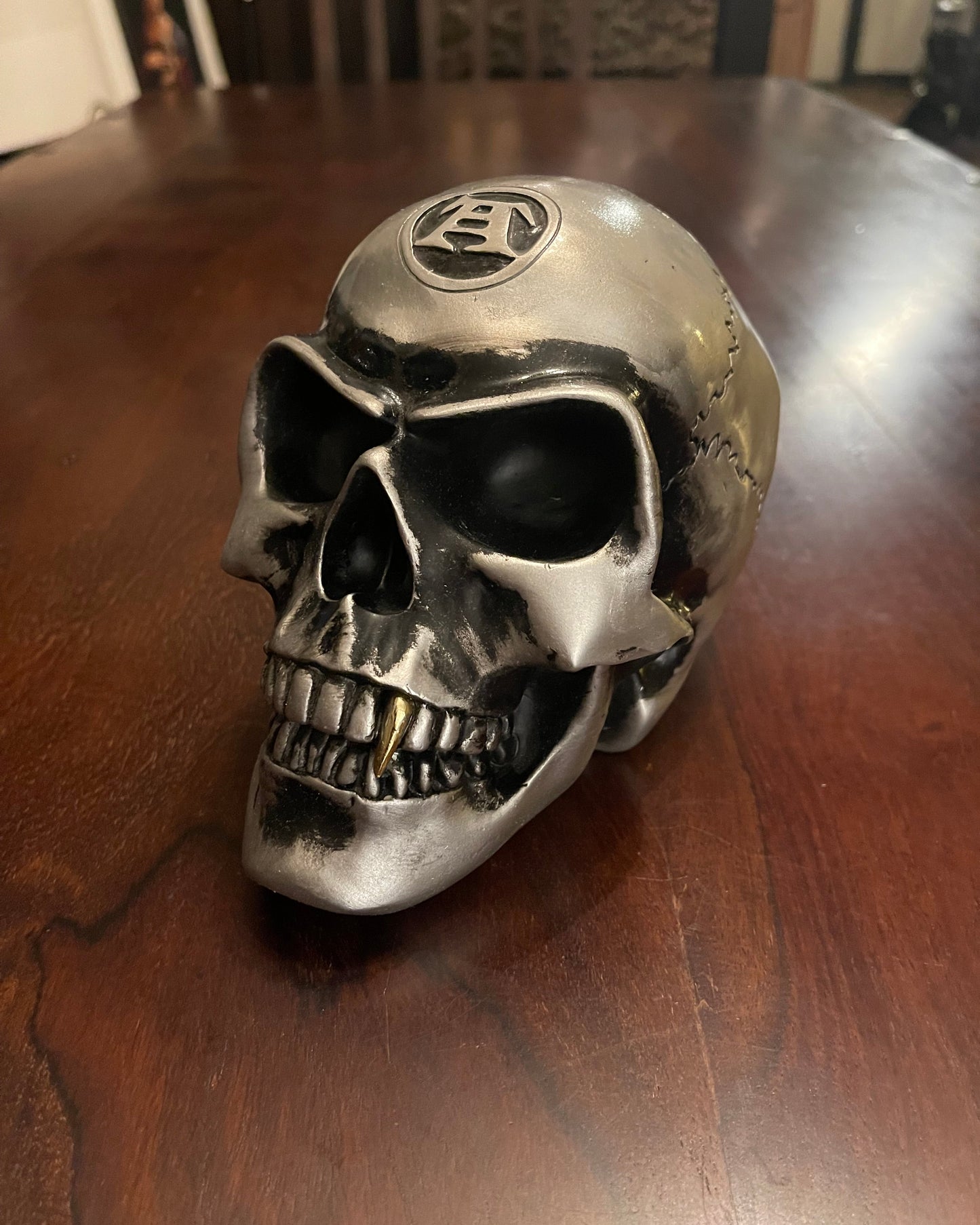 METALIZED ALCHEMIST SKULL