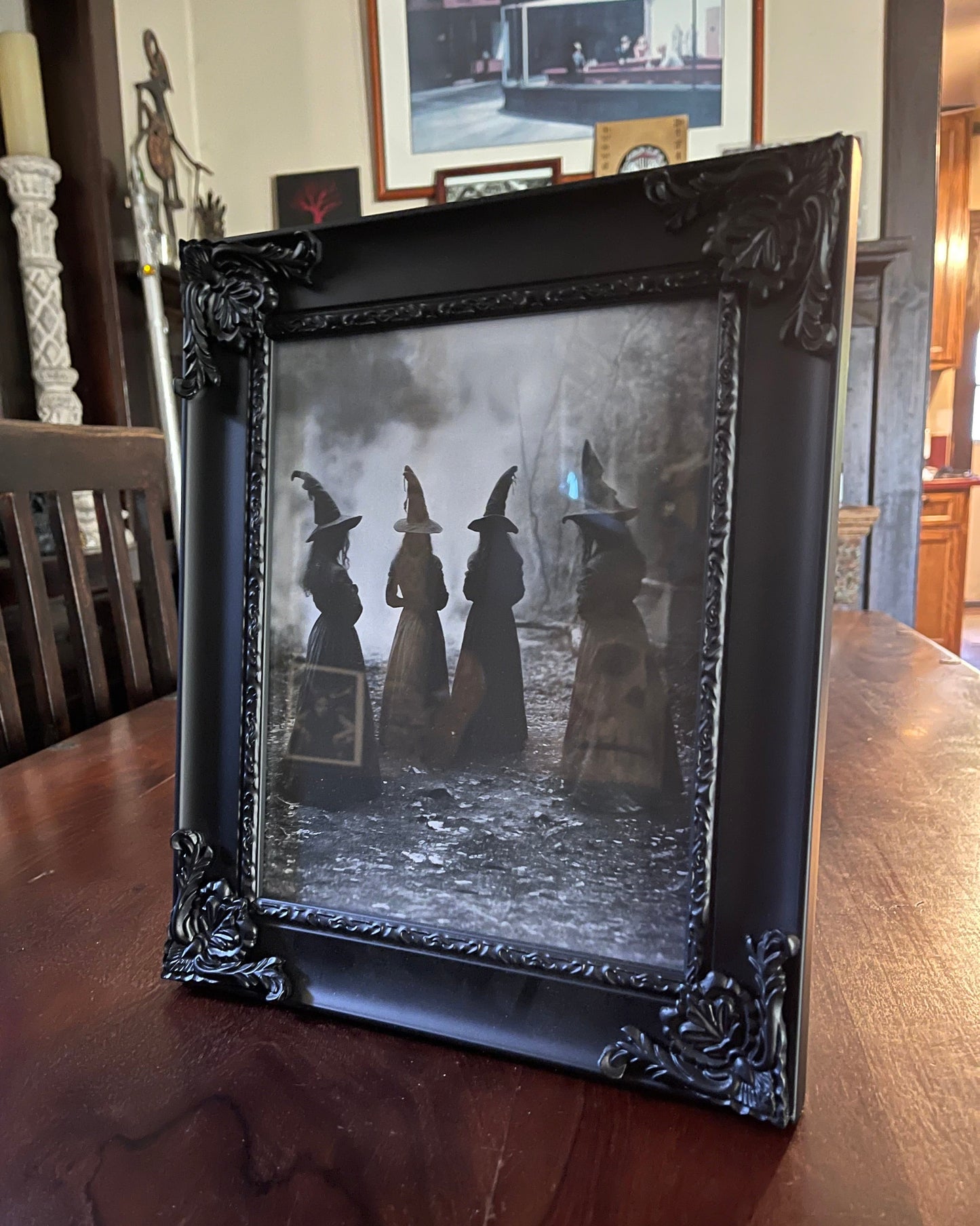 A COVEN OF WITCHES FRAMED PHOTO