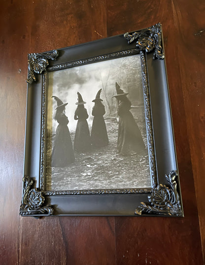 A COVEN OF WITCHES FRAMED PHOTO
