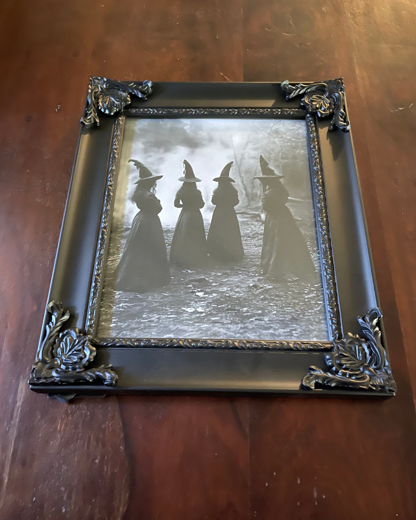 A COVEN OF WITCHES FRAMED PHOTO