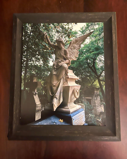 THE ANGEL'S BLESSING - FRAMED COLOR PHOTO Shrine of Hollywood framed photo Treasures and Relics Wall Art