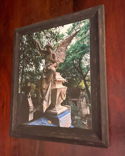 THE ANGEL'S BLESSING - FRAMED COLOR PHOTO Shrine of Hollywood framed photo Treasures and Relics Wall Art