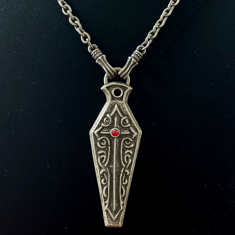 MEDIEVAL COFFIN NECKLACE