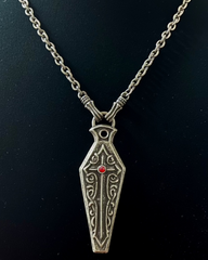 MEDIEVAL COFFIN NECKLACE