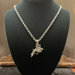 REAL INK TATTOO GUN NECKLACE