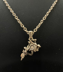REAL INK TATTOO GUN NECKLACE