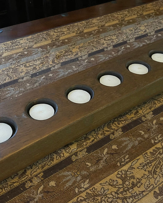 TEA LIGHT LOG Shrine of Hollywood Decor Candle decor home Tea light