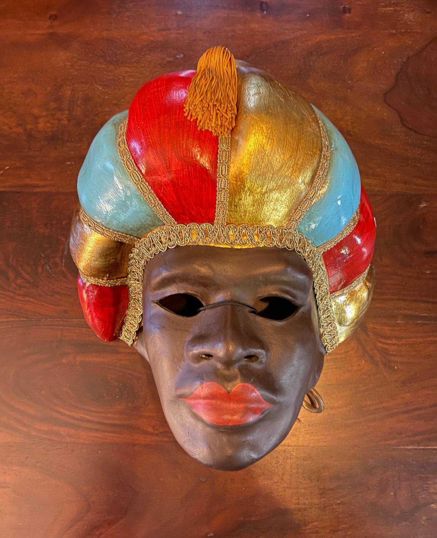 VENETIAN MASK - THE SULTAN Shrine of Hollywood Decor Treasures and Relics