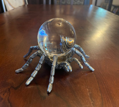 TARANTULA CRYSTAL BALL Shrine of Hollywood Decor crystal ball Treasures and Relics