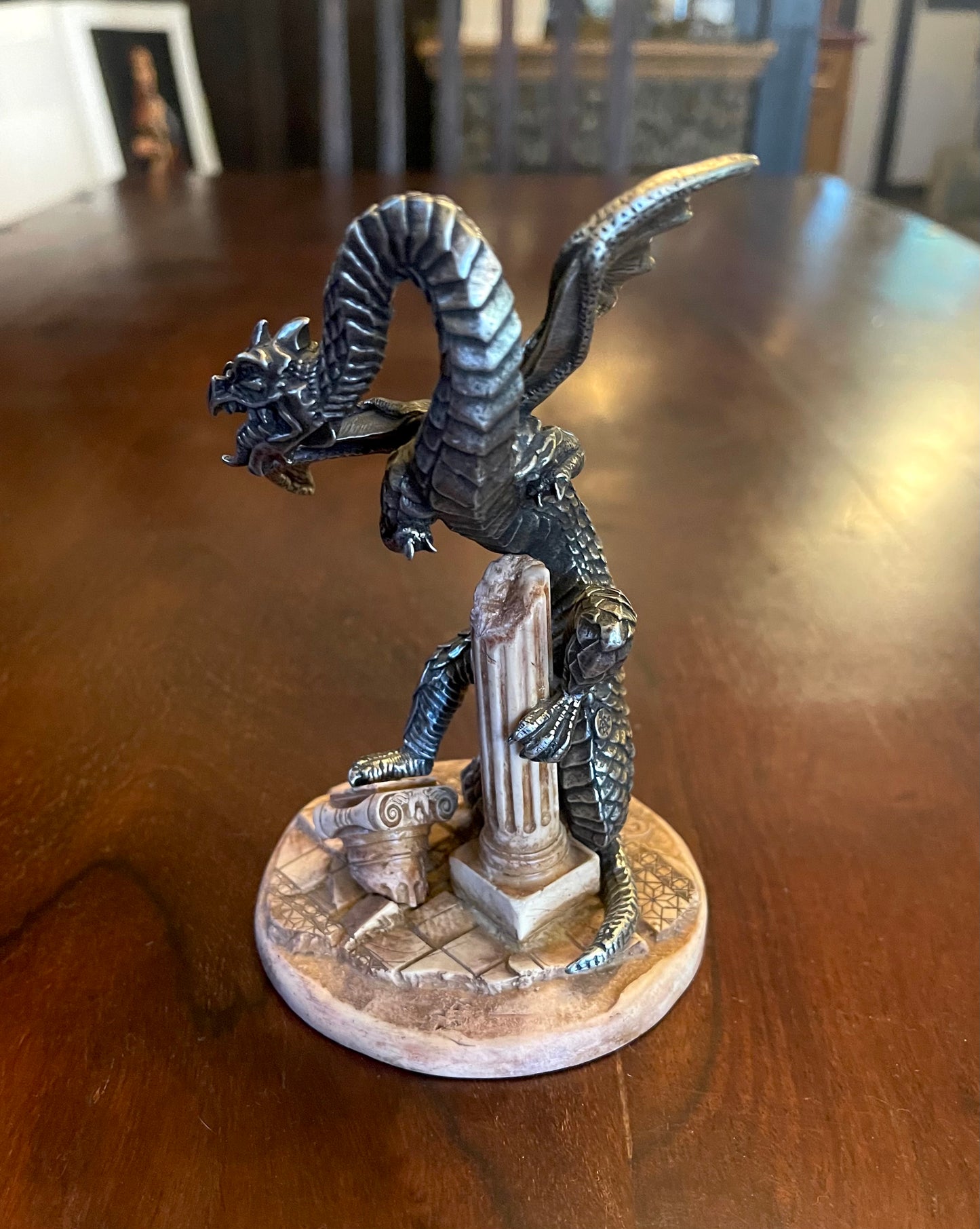 DEVASTATING DRAGON FIGURINE Shrine of Hollywood Treasures and Relics