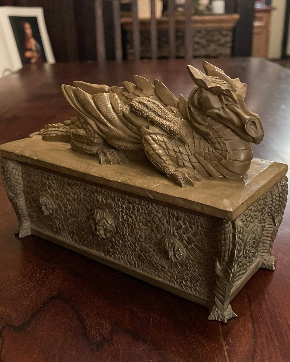 DRAGON CASKET JEWELRY BOX
