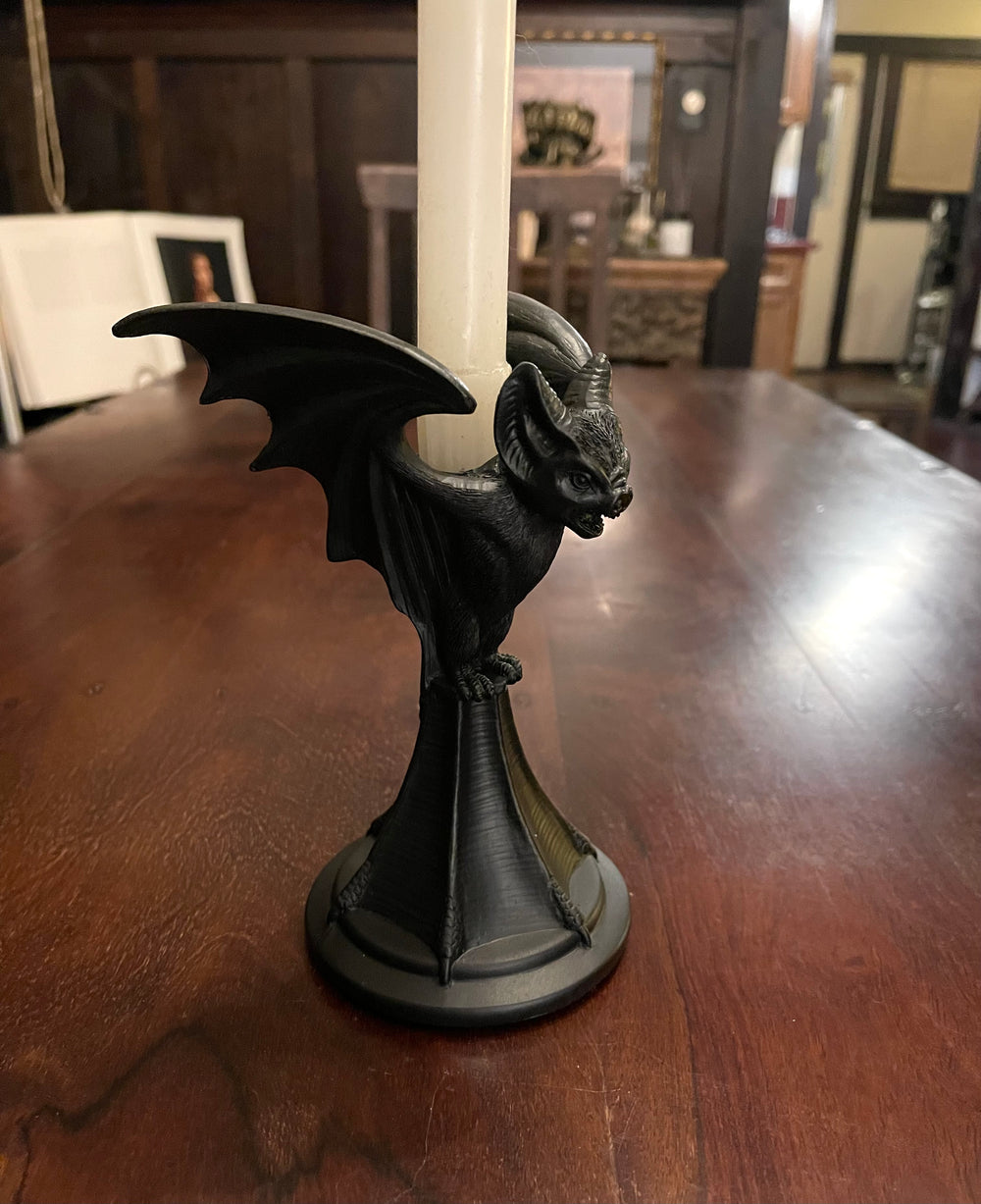 VAMPIRE BAT CANDLESTICK HOLDER