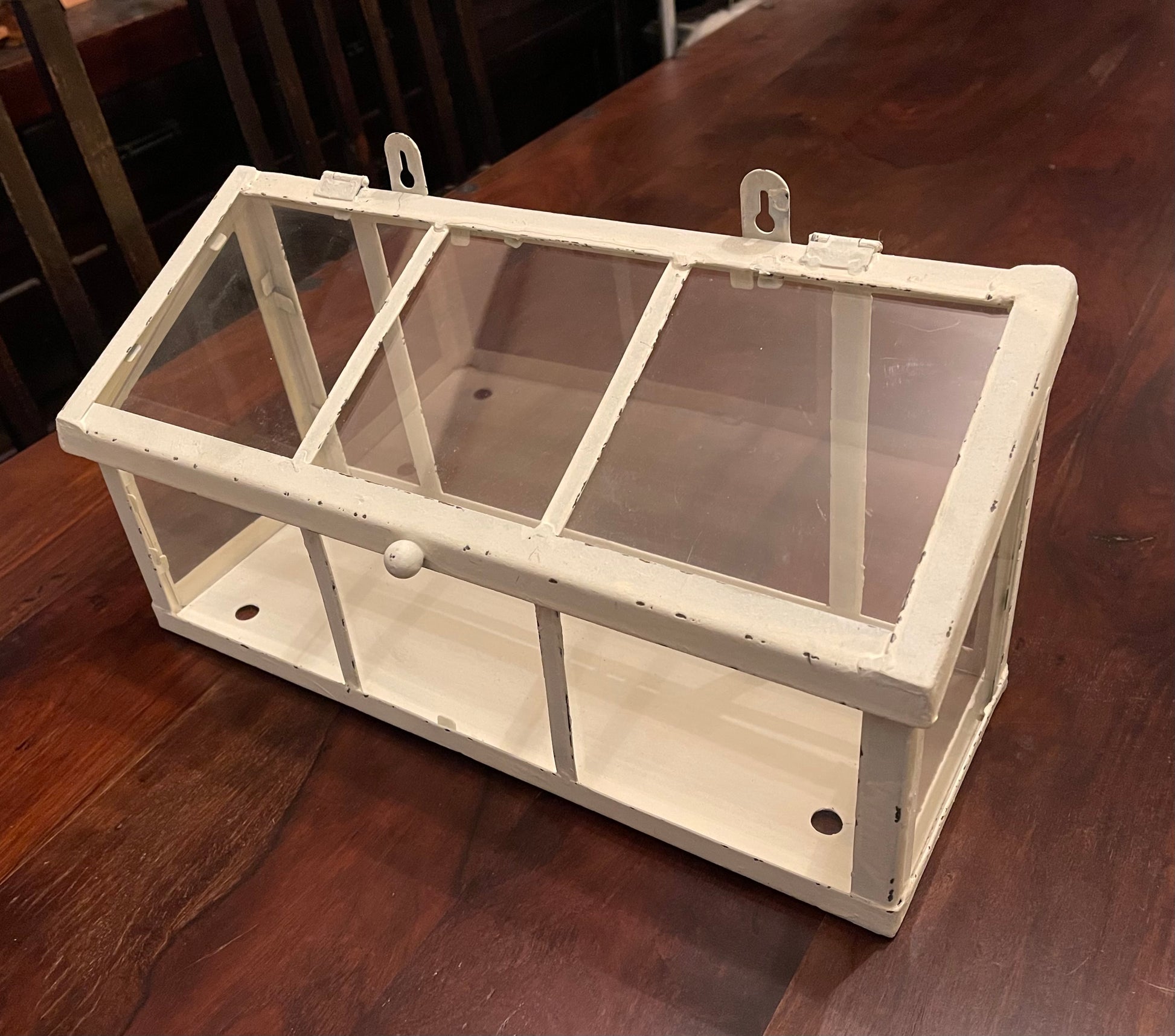 VICTORIAN WINDOW CASKET Shrine of Hollywood Decor Treasures and Relics