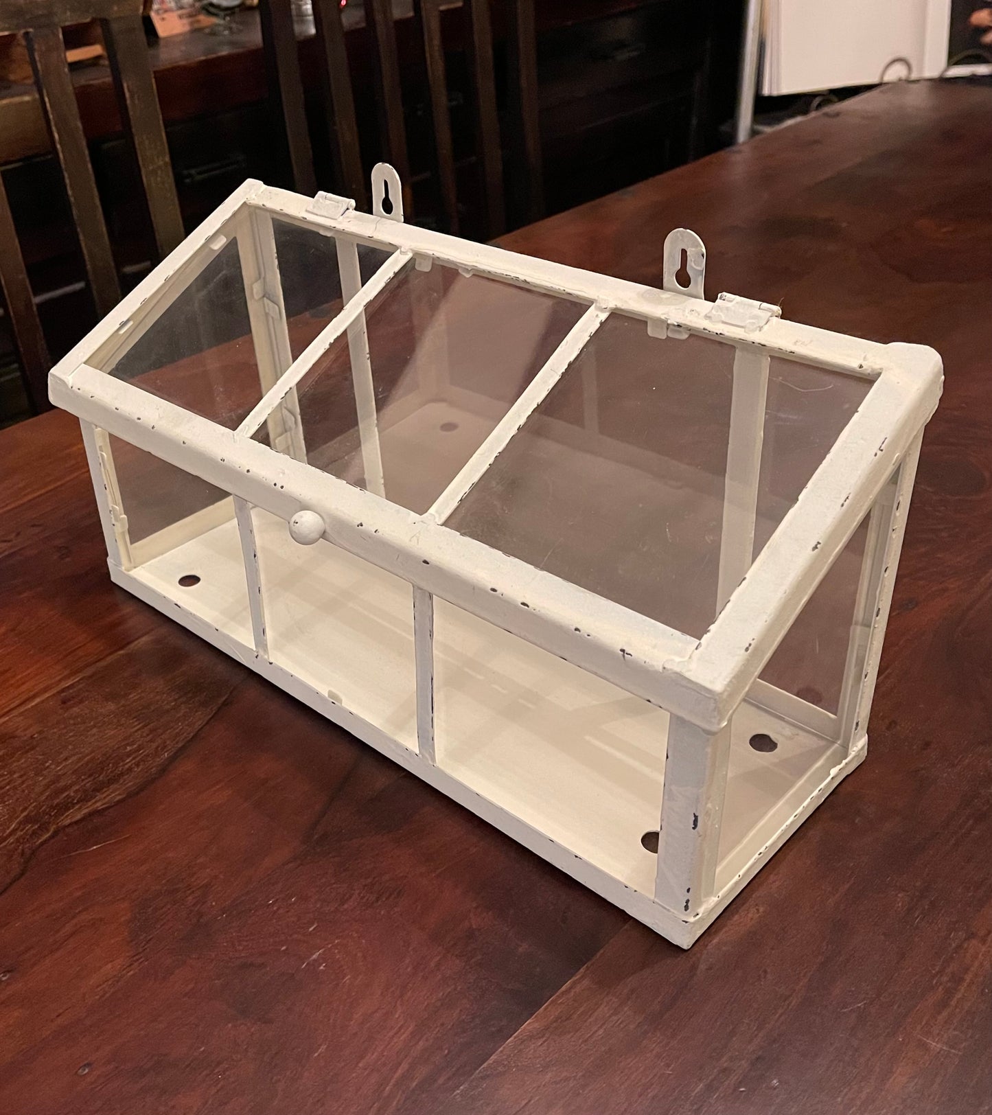 VICTORIAN WINDOW CASKET Shrine of Hollywood Decor Treasures and Relics