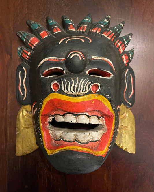 MONKEY GOD MASK Shrine of Hollywood Mask Treasures and Relics Wall Art