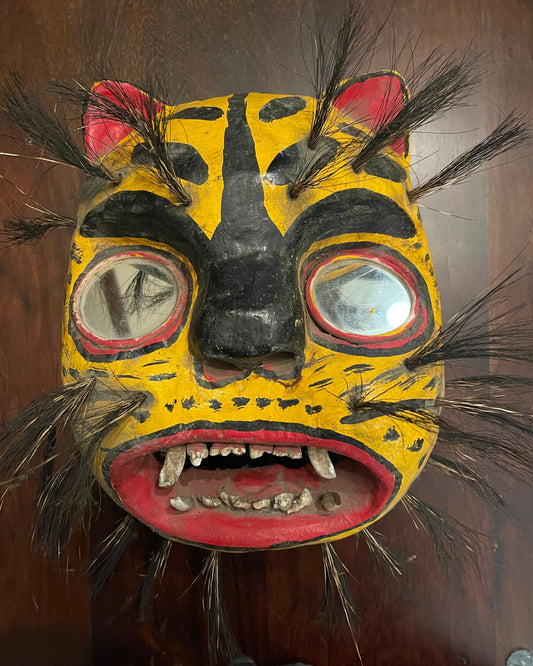 RITUAL JAGUAR MASK Shrine of Hollywood Mask Treasures and Relics Wall Art