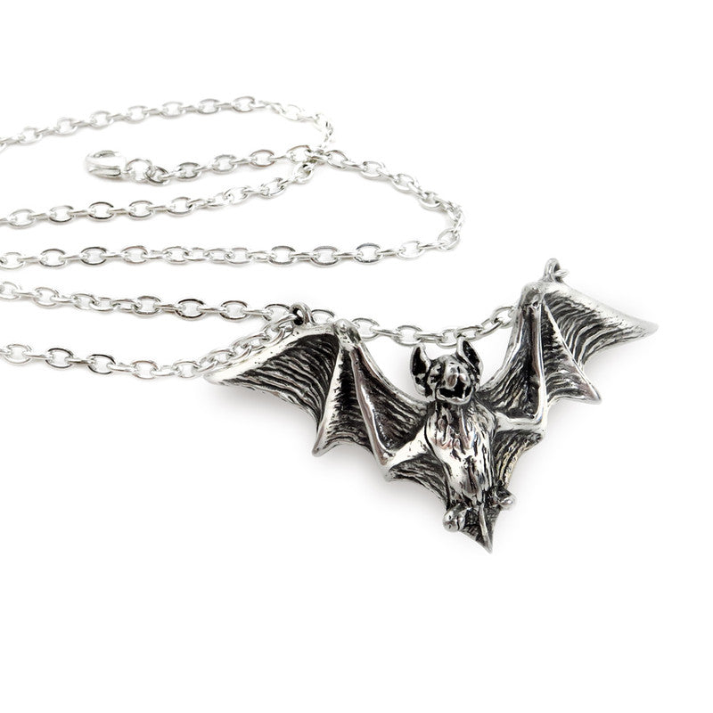 Shrine of Hollywood OM STRYGIA NECKLACE Bat necklace Gothic Necklace Jewelry - Necklaces and Chokers