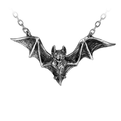 Shrine of Hollywood OM STRYGIA NECKLACE Bat necklace Gothic Necklace Jewelry - Necklaces and Chokers