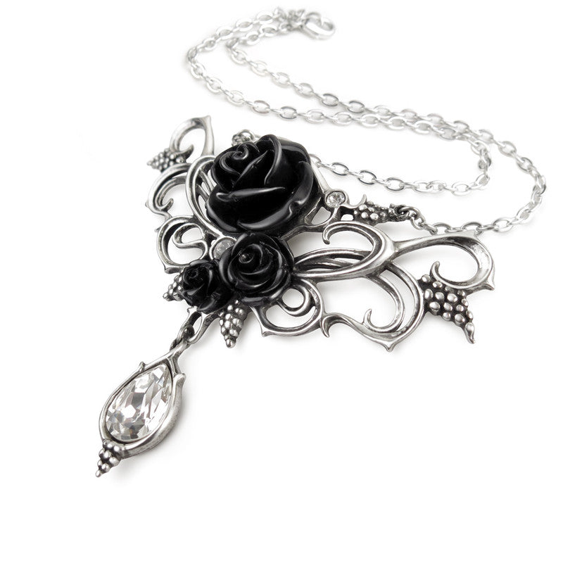 Shrine of Hollywood BACCHANAL ROSE NECKLACE Gothic Necklace Jewelry - Necklaces and Chokers Rose Necklace