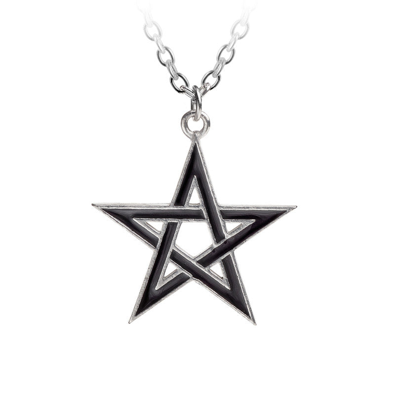 BLACK STAR NECKLACE